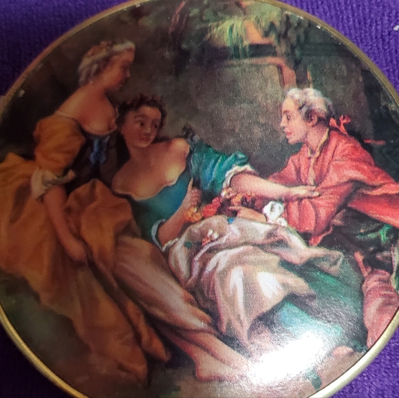 Vintage compact mirror - Picture 5 of 5